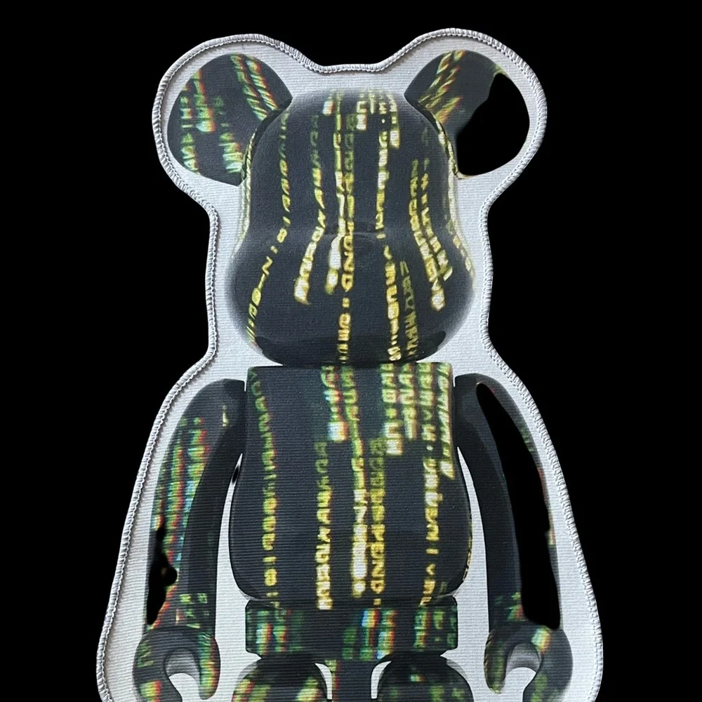 Custom Bearbrick Rug “The Matrix” (BRAND NEW)